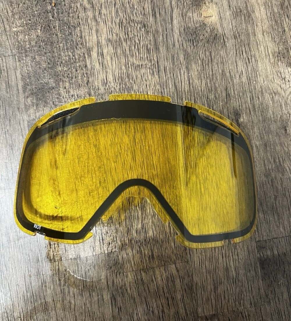 Smith Riot Replacement Goggles Lens Yellow